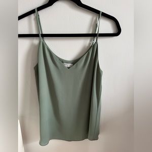 Aritzia Babaton Green Camisole Tank